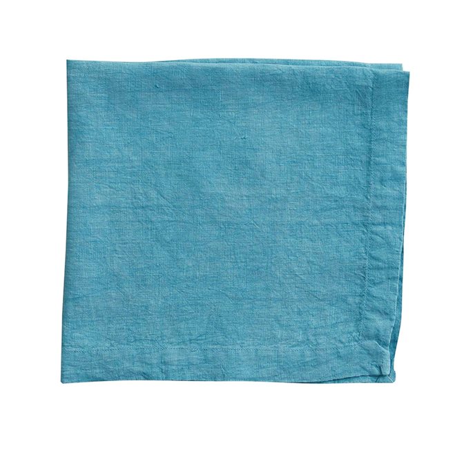Linen Napkin Aqua Thumbnail
