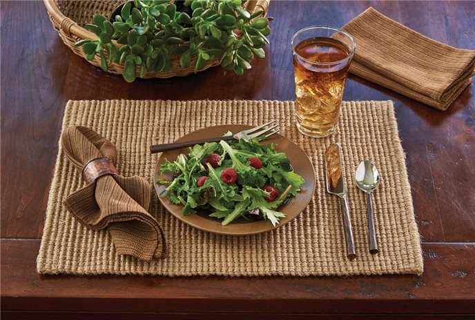 Jute Boucle Placemat 14X20 Thumbnail
