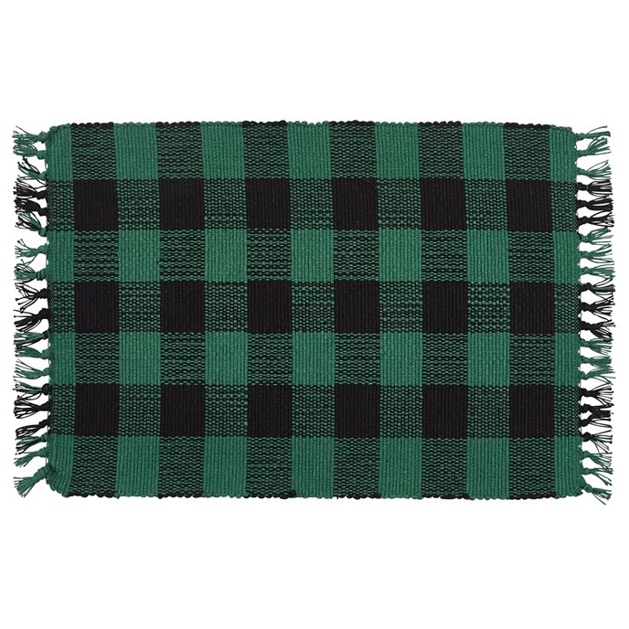 Wicklow Check Placemat Forest Thumbnail