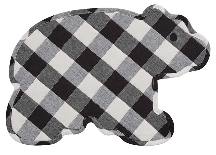 Wicklow Bear Placemat Black/Cream Thumbnail