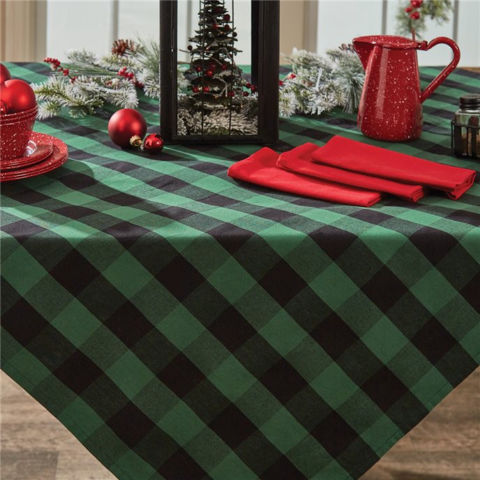 Wicklow Check Tablecloth 54X54 Forest Thumbnail