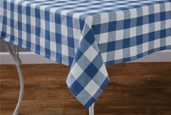 Wicklow Check Tablecloth 54X54 China Blue Thumbnail