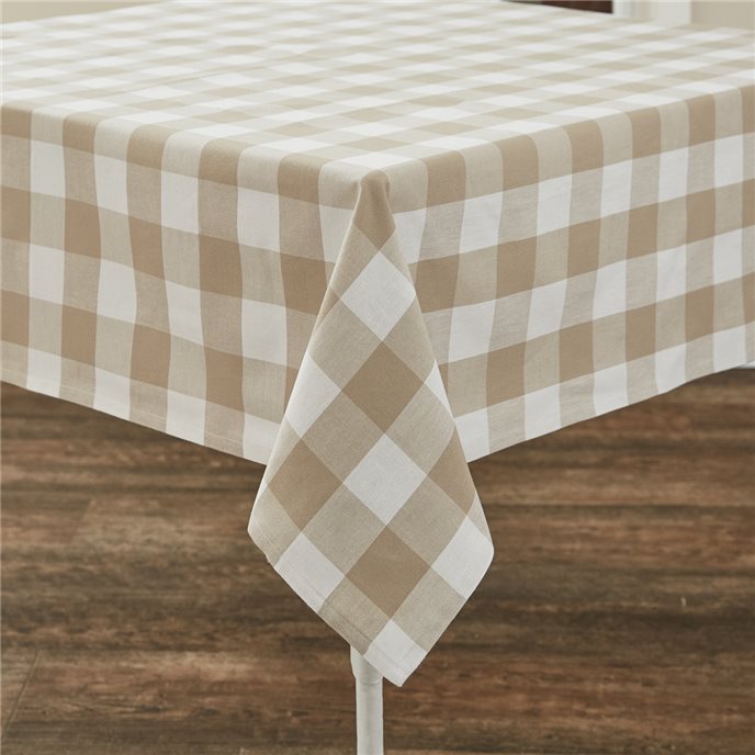 Wicklow Check Tablecloth 54X54 Natural Thumbnail