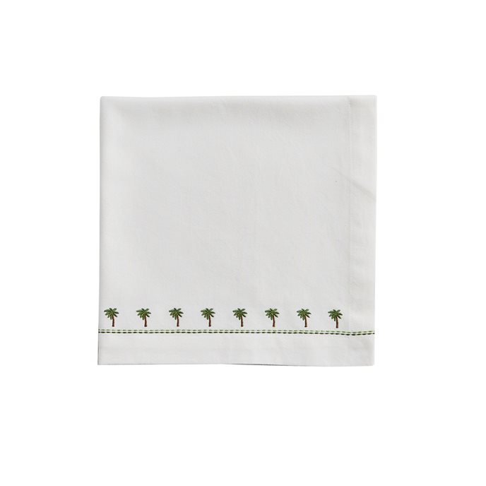 Embroidered Palm Napkin Thumbnail