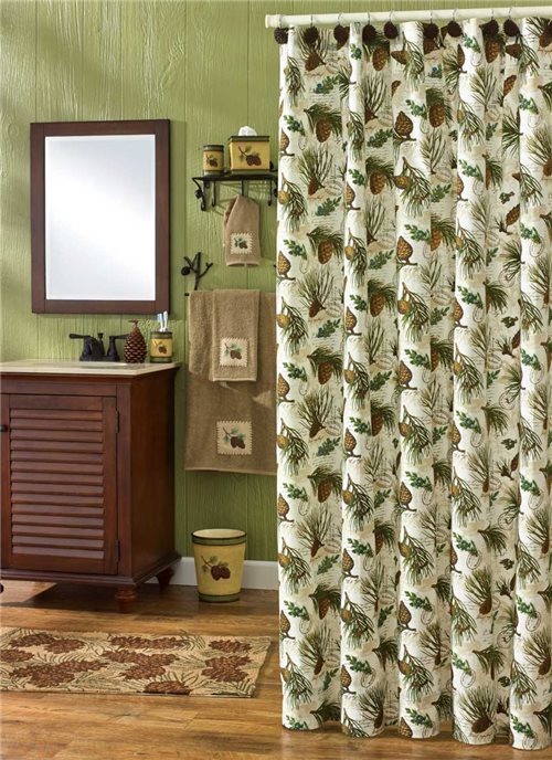 Walk In The Woods Shower Curtain 72X72 Thumbnail