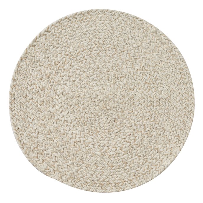Spice Bin Braided Placemat - Sea Salt Thumbnail