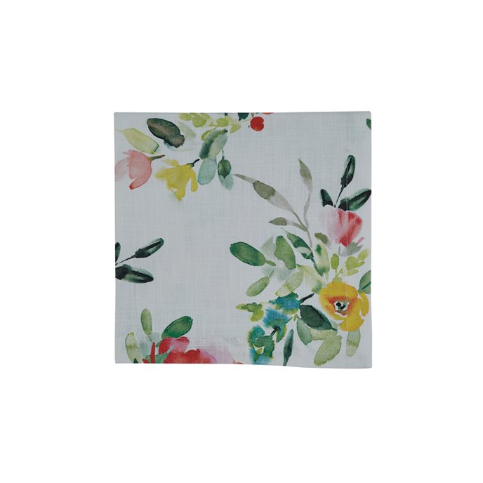 Happy Life Printed Napkin - Floral Thumbnail