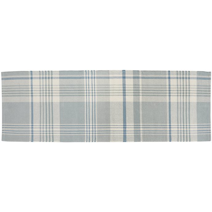 Lyra Plaid Woven Rug 2X6 Thumbnail