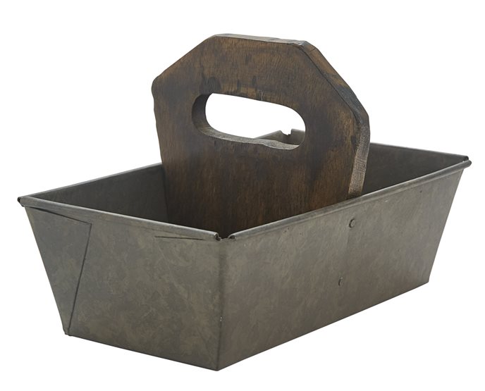 Utility Caddy With Wood Handle Thumbnail