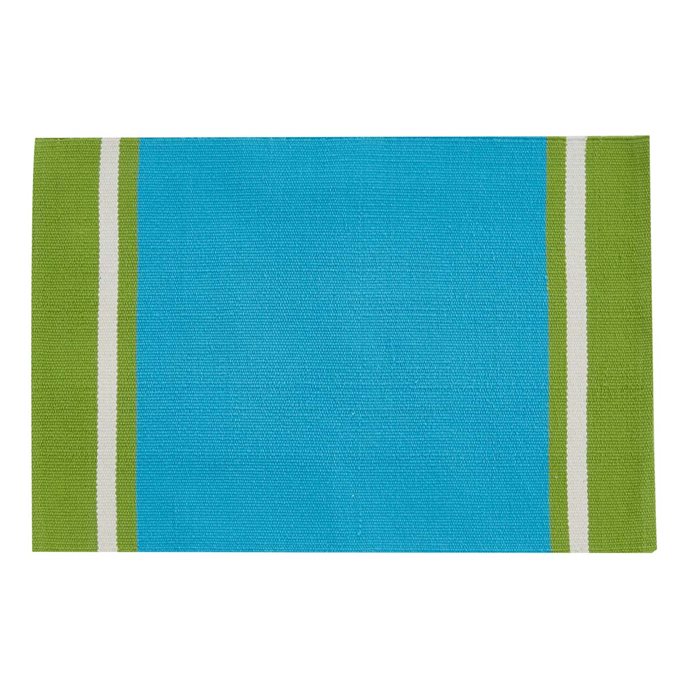 Cargo Stripe Placemat Aqua Thumbnail