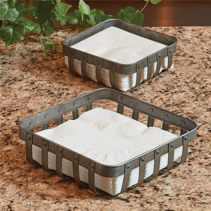 Basket Weave Lunch Napkin Holder Thumbnail