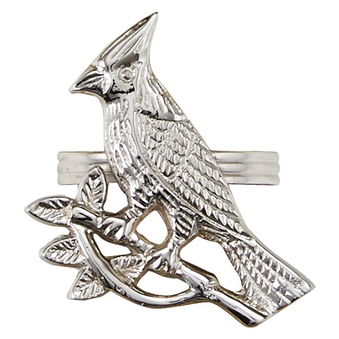 Cardinal Napkin Ring Silver Finish Thumbnail