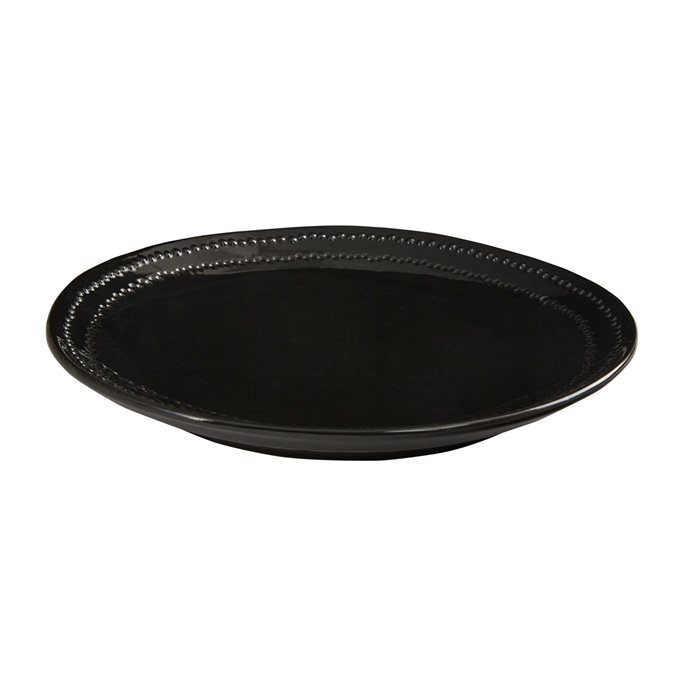 Peyton Dinner Plate - Black Thumbnail