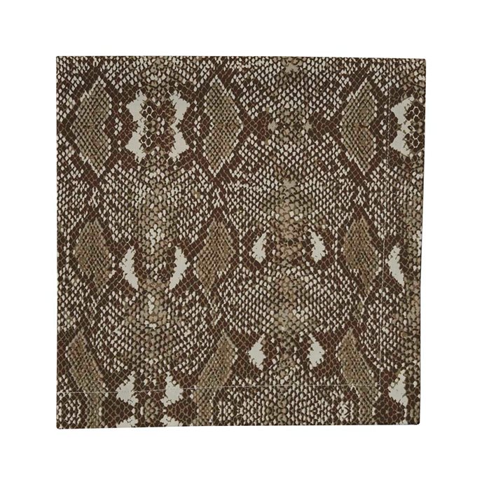 Snakeskin Printed Napkin Thumbnail