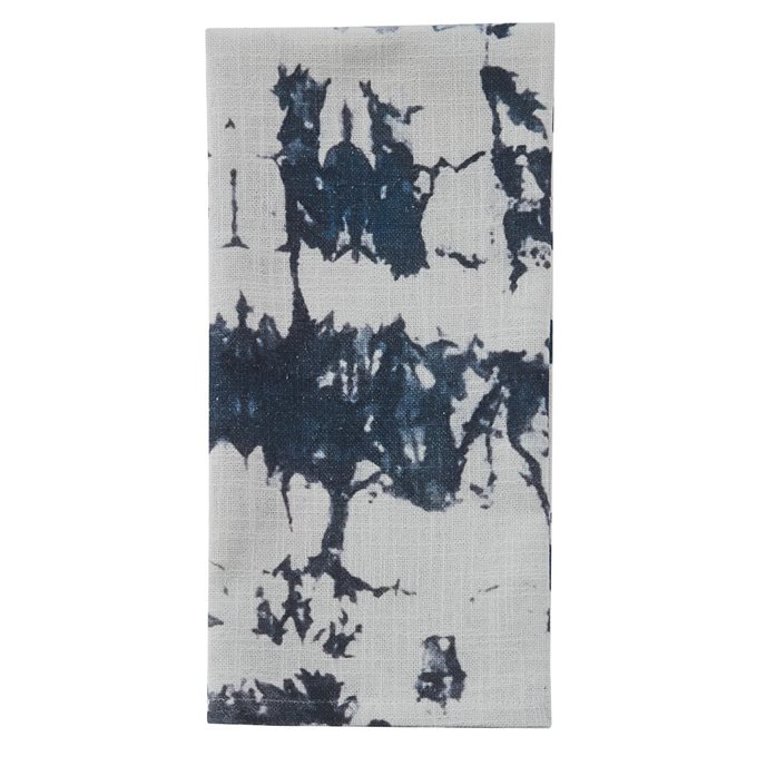 Indigo Printed Towel Thumbnail