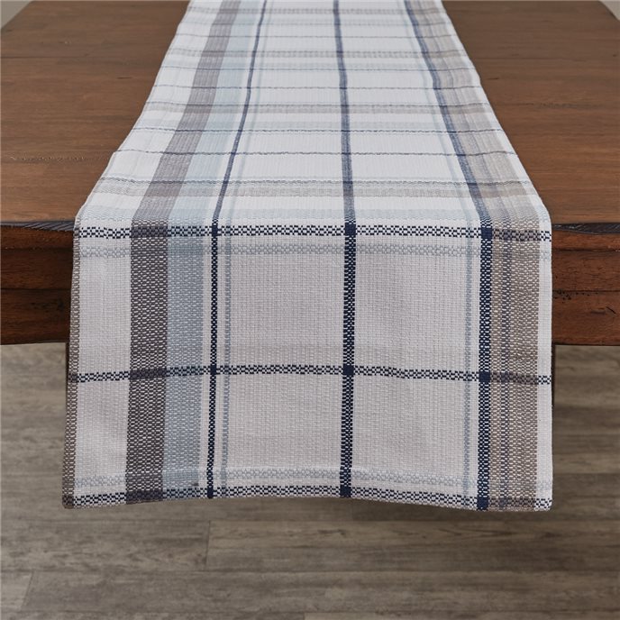 Zuri Plaid Table Runner 15X72 Thumbnail