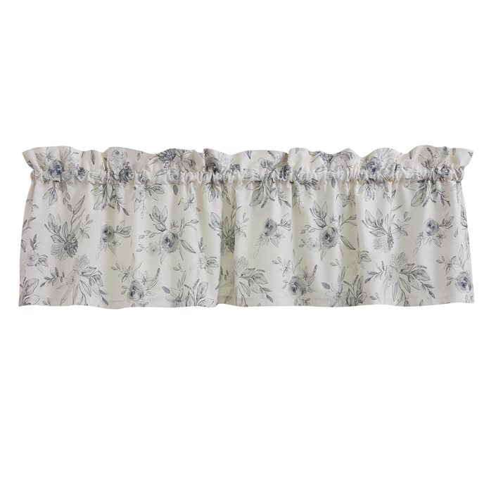 Midnight Floral Valance 60X14 Thumbnail