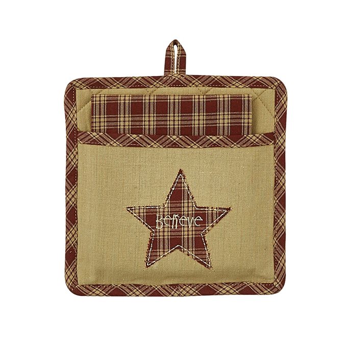 Believe Star Pocket Pot Holder Set Thumbnail