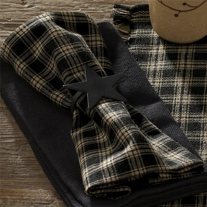 Sturbridge Napkin - Black Thumbnail