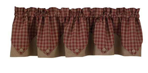 Sturbridge Point Valance 72X15-Wne Thumbnail