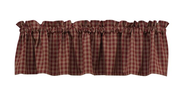 Sturbridge Valance 72X14-Wine Thumbnail