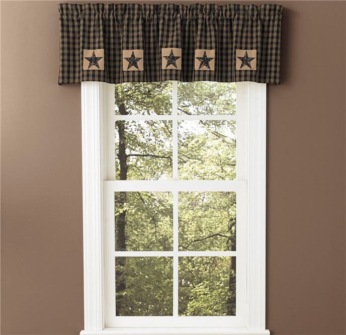 Stur Patch Lined Valance 60X14 Black Thumbnail