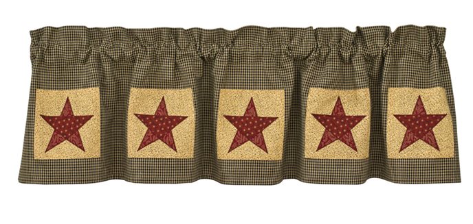 Country Star Lined Valance 60X14 Thumbnail