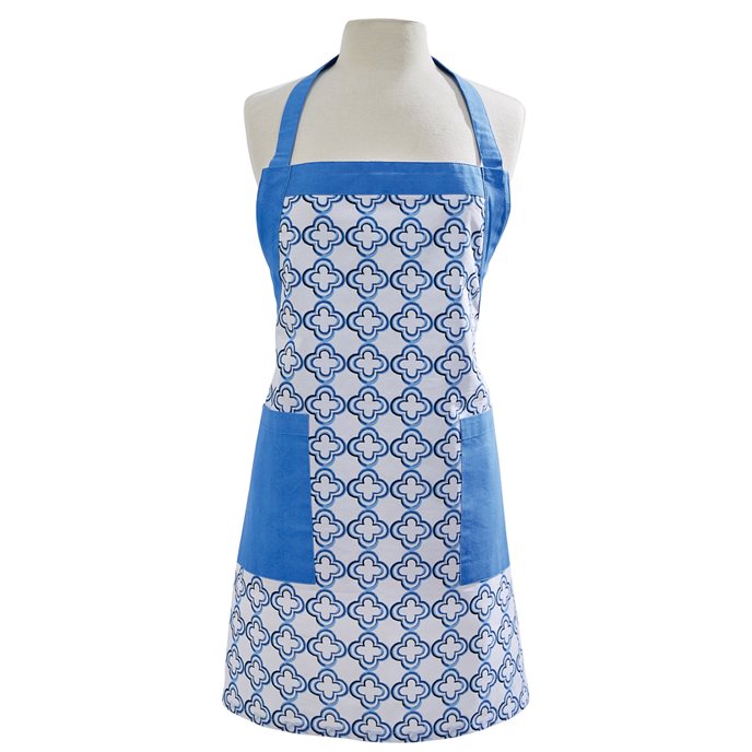 Geo Apron - Blue Thumbnail