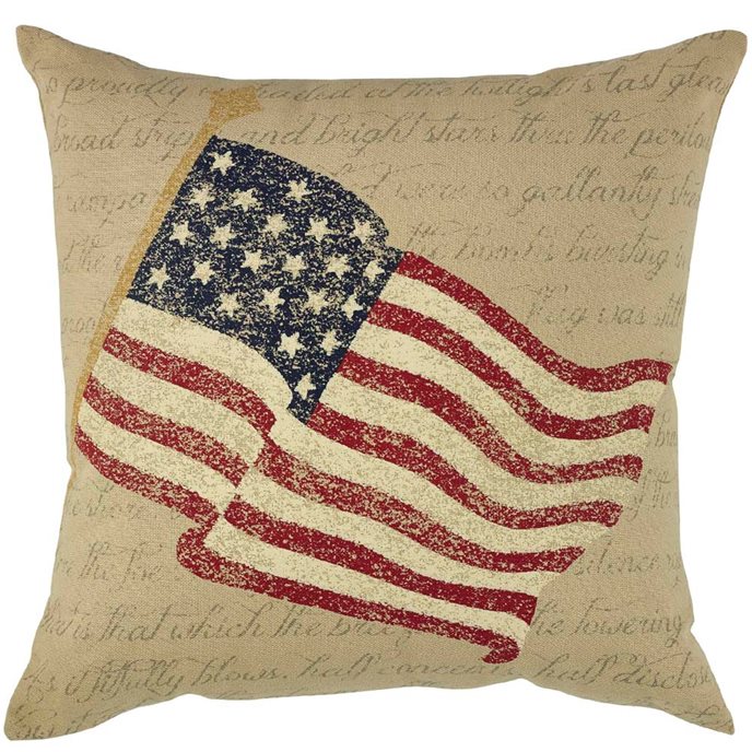 Printed Flag Pillow 20 Cover Thumbnail