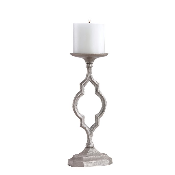 Geo Cast Alum Pillar Holder Sm Thumbnail