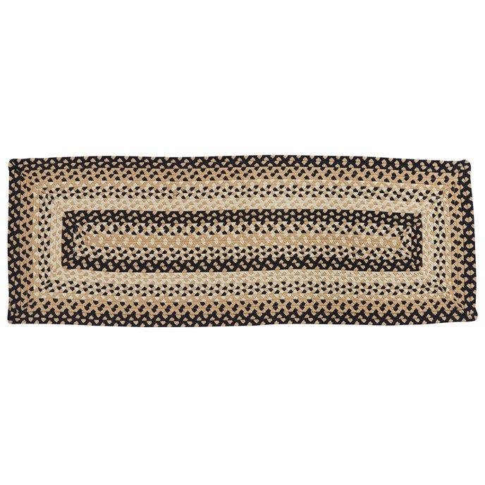 Cornbread Braided Rectangle Rug Runner 2X6 Thumbnail