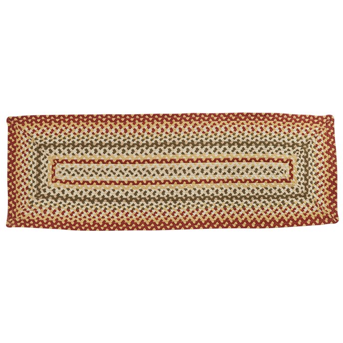 Mill Village Braided Rectangle Rug Runner 2X6 Thumbnail