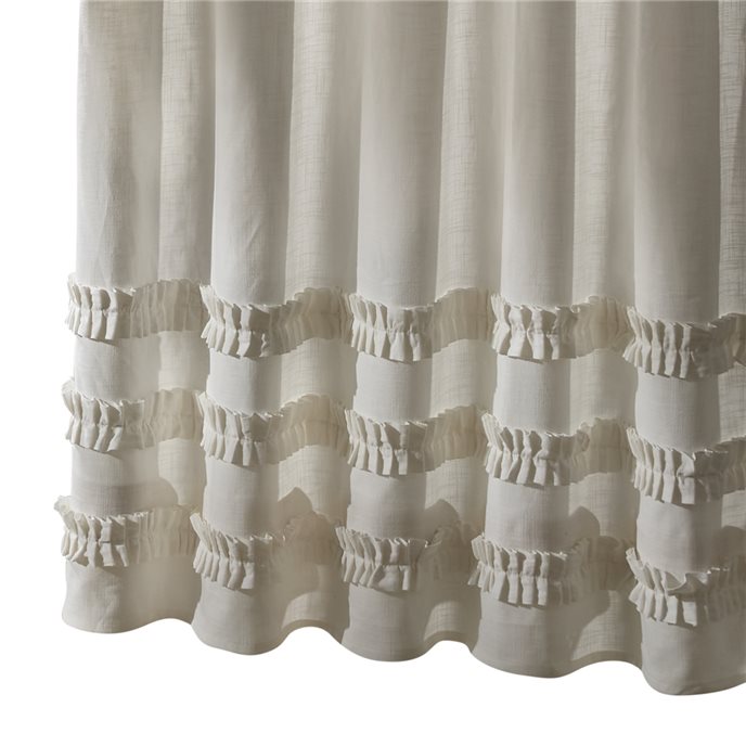 Colette Ruffle Shower Curtain Thumbnail