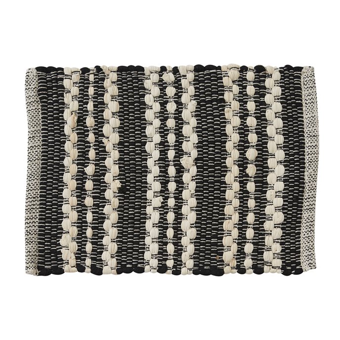 Onyx And Ivory Chindi Placemat Thumbnail