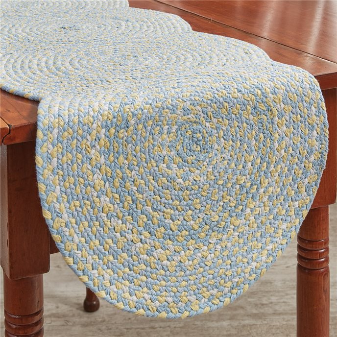 Cozy Cottage Braided Table Runner 15X34 Thumbnail