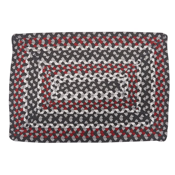 Limestone Braided Rectangle Rug 20" X 30" Thumbnail