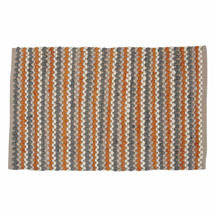 Apricot & Stone Chindi Rug 2X3 Thumbnail