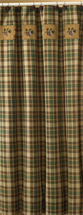 Scotch Pine Shower Curtain 72X72 Thumbnail
