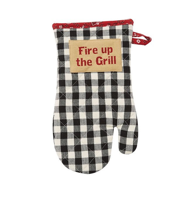 Fire Up The Grill Oven Mitt Thumbnail
