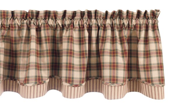 Cinnamon Lined Layer Valance 72X16 Thumbnail