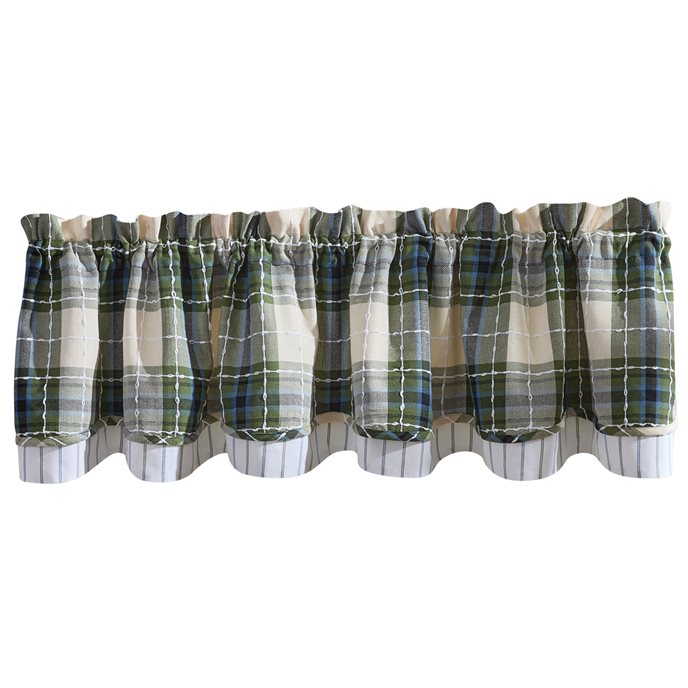 Troutman Lined Layered Valance 72" X 16" Thumbnail