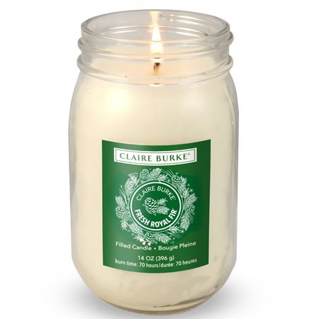 Claire Burke Fresh Royal Fir Filled Candle Thumbnail