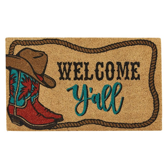 Welcome Y'All Door Mat Thumbnail