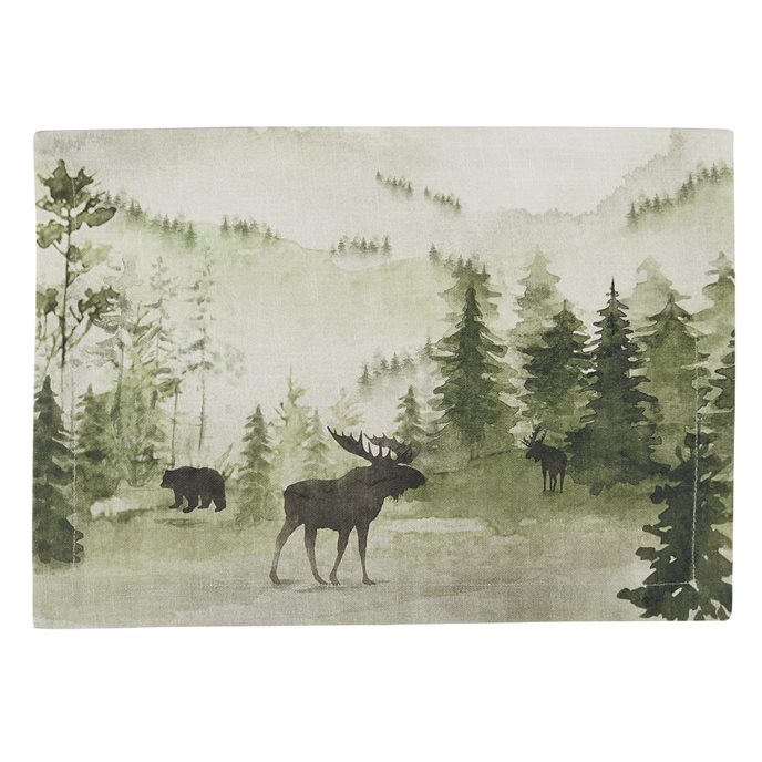 Watercolor Wildlife Placemat Thumbnail