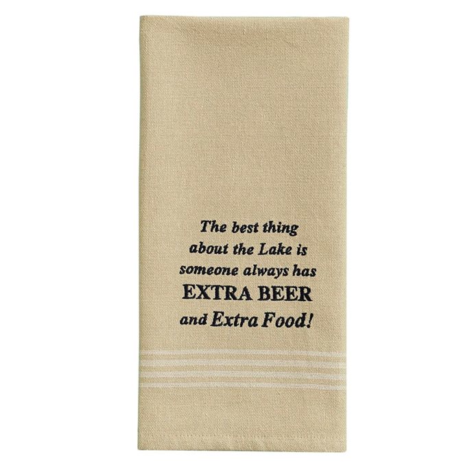 Extra Beer Emb Dishtowel Thumbnail