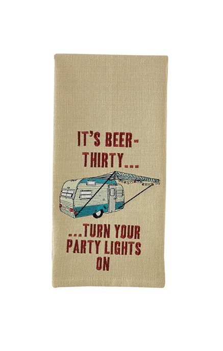 It'S Beer Thirty Emb Dishtowel Thumbnail