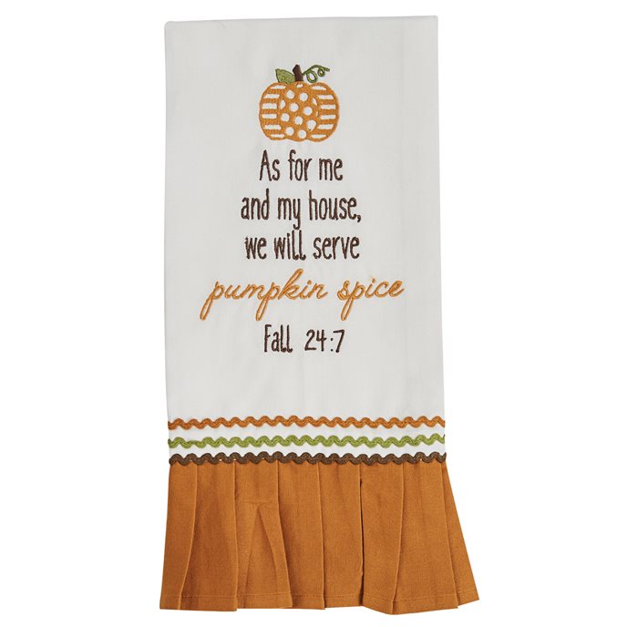 Pumpkin Spice Decorative Dishtowel Thumbnail