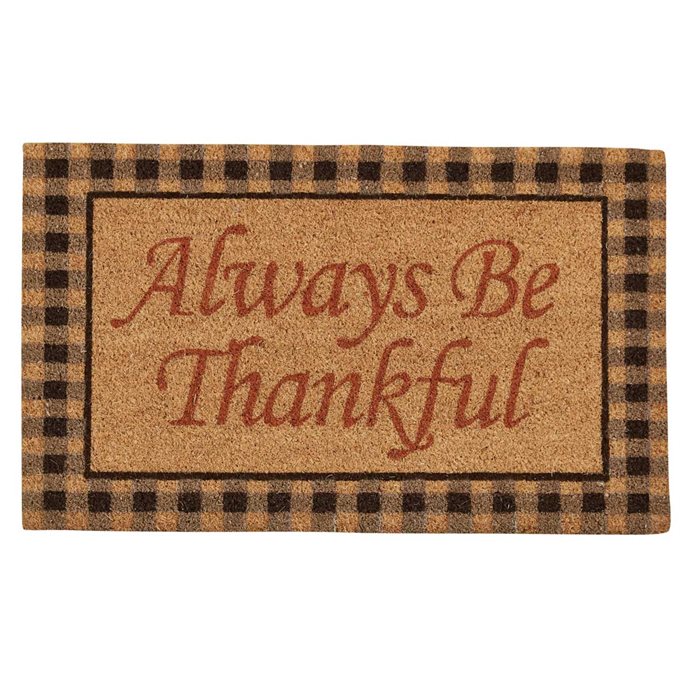 Always Be Thankful Doormat Thumbnail