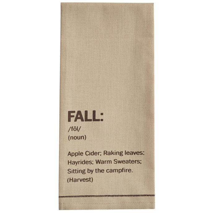 Fall Printed Dishtowel Thumbnail