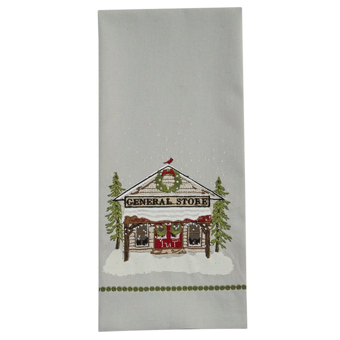 General Store Printed/Embroidered Dishtowel Thumbnail
